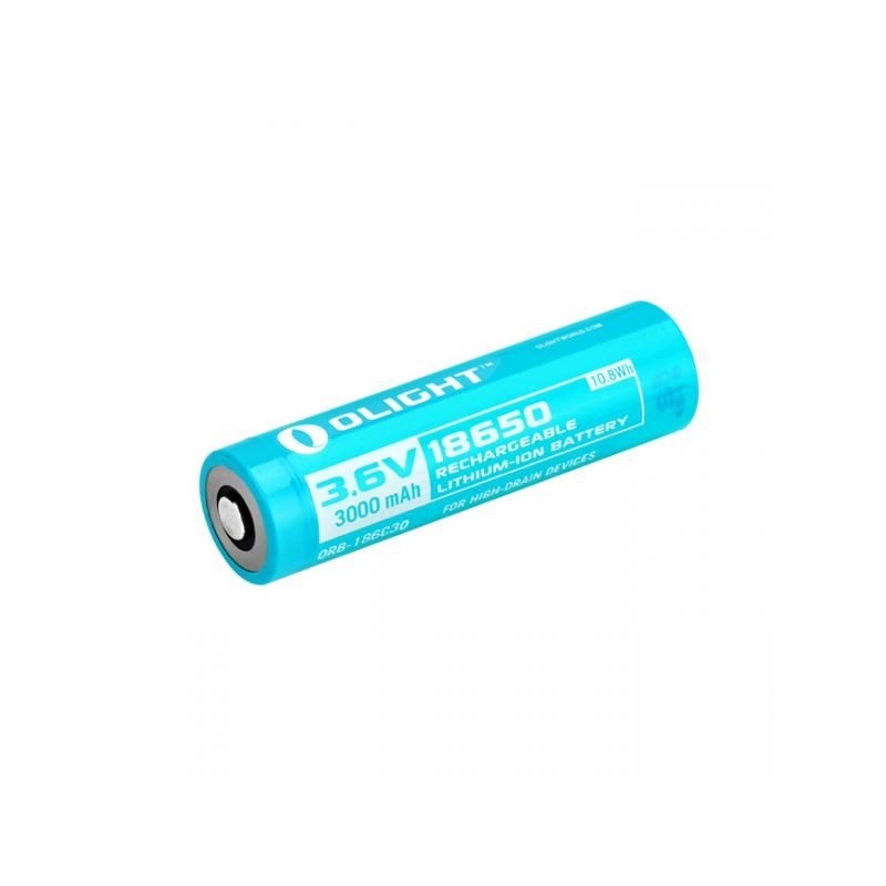 Batéria Olight 18650 - nabíjateľná 3000 mAh 3,6V litium